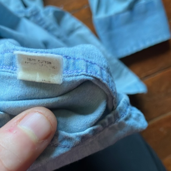 Taylor Stitch Blue Casual Button Down Shirt - Picture 5 of 7